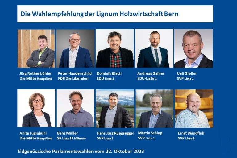 Wahlempfehlung Lignum BE 2.0
